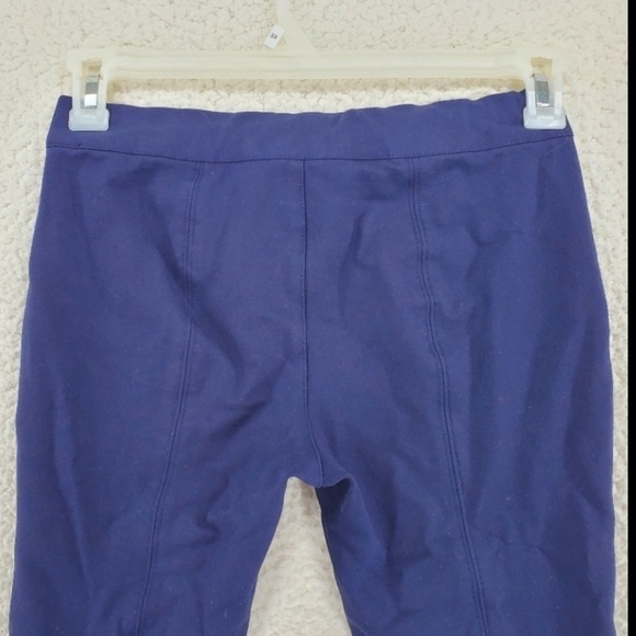 Vineyard Vines Pants Womens 2 (26x26.5) Navy Blue Pull On Skinny Stretchy Ankle - Picture 12 of 12